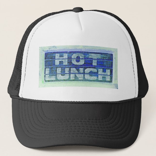 Hot Lunch Truckerkappe (Vorderseite)