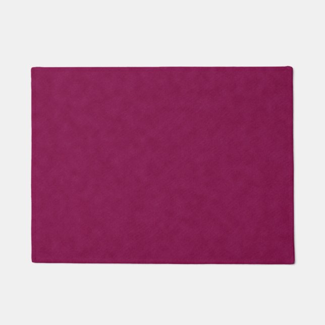 Hot Magenta Denim Texture, Fußmatte (Vorderseite)
