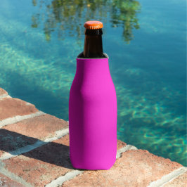 Hot Magenta Solid Color Flaschenkühler