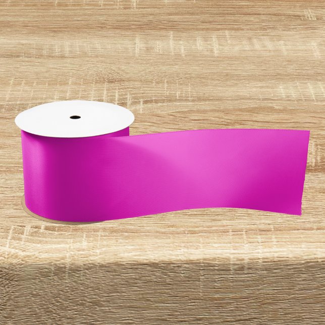 Hot Magenta Solid Color Satinband (Von Creator hochgeladen)