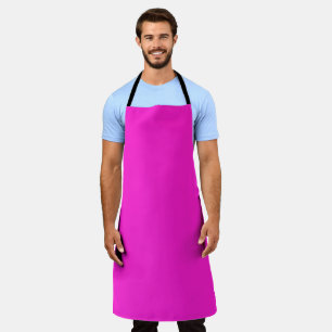 Hot Magenta Solid Color Schürze