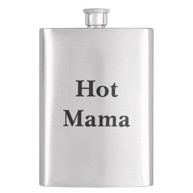 Hot Mama Flask Flachmann (Vorderseite)