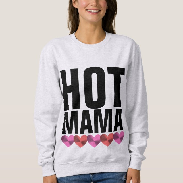 HOT MAMA Ladys T - Shirt (Vorderseite)