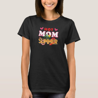 Hot Mama Summer Graphic Beach T-Shirt