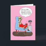 HOT MAMA'S MEN AND COFFEE FUNNY BIRTHDAY CARD KARTE<br><div class="desc">NETTA'S ART,  HOT MAMA COLLECTION,  FUN AND WITTY CARDS</div>