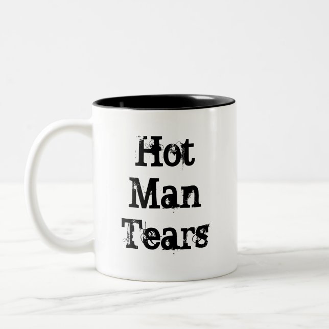 Hot Man weint Tasse (Links)