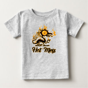 Hot Mess Crispy Dragon Baby T-shirt
