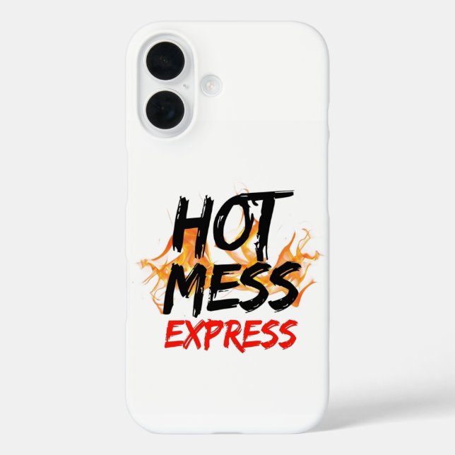 Hot Mess Express Case-Mate iPhone Hülle (Rückseite)