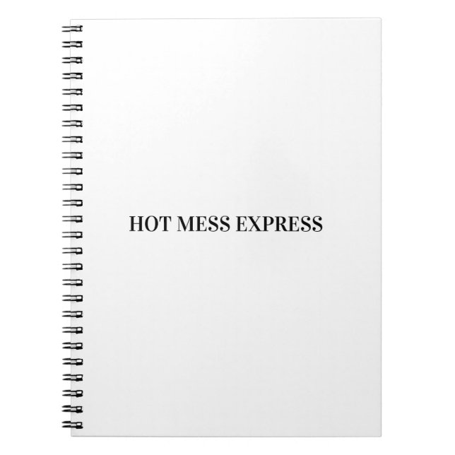 HOT MESS EXPRESS NOTIZBLOCK (Vorderseite)