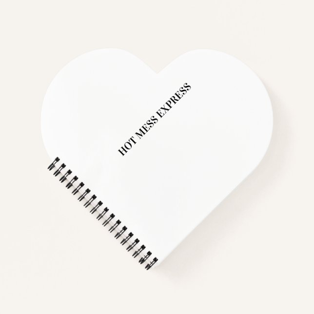 HOT MESS EXPRESS NOTIZBUCH (Vorderseite)