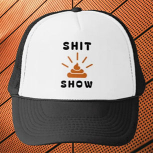 Hot Mess Express Trucker Hat - Funny Cartoon Gekac Truckerkappe