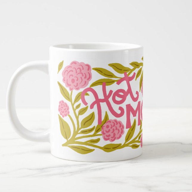 Hot Momma Mother's Day Jumbo Mug Jumbo-Tasse (Links)