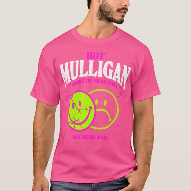 Hot Mulligan Merch Smile Shirt (Vorderseite)