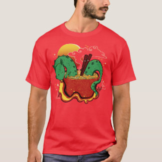 Hot Noodle Kawaii Dragon von Tobe Fonseca T-Shirt