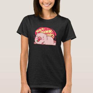 Hot Oink Hot Pig Eating Pepper Niedliche Küche T-Shirt