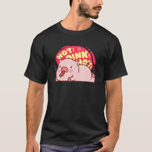 Hot Oink Hot Pig Eating Pepper Niedliche Küche T-Shirt