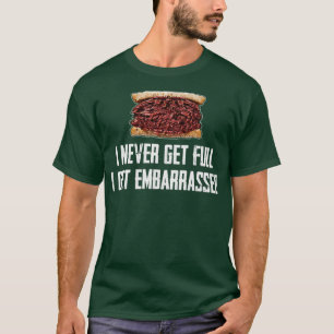 Hot Pastrami essen Vollstomach X Großer Portionshu T-Shirt