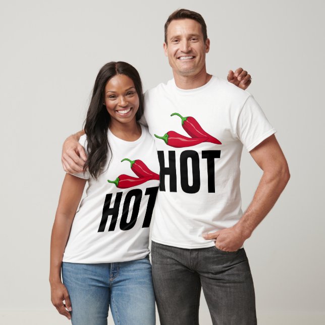 HOT PEPPER Funny Men's T - Shirt (Unisex)