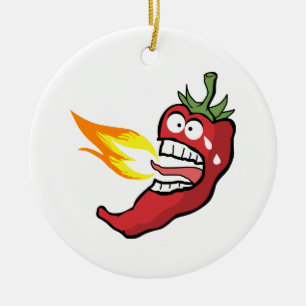 Hot Pepper Keramik Ornament