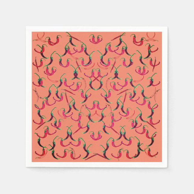 Hot Pepper Serviette (Vorderseite)