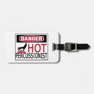 Hot Percussionist Gepäckanhänger