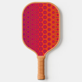 Hot Pickle Ball Paddel. Spaß, helles Design. Pickleball Schläger