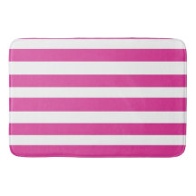 Hot Pink and White Stripes