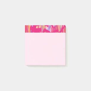 Hot Pink Art Pink Notizblöcke Post-it Klebezettel
