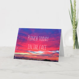 Hot Pink Blue Coast Sunset Punch heute Angebot Karte