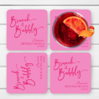 Hot Pink Brunch und Bubbly Birthday Brunch Party