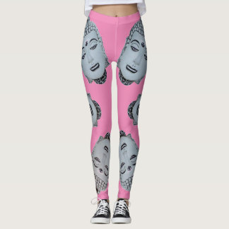 Hot Pink Buddha Leggings