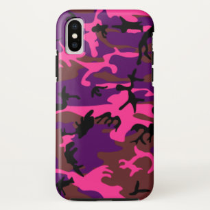 Hot Pink-Camouflage Case-Mate iPhone Hülle