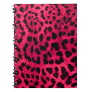 Hot Pink Cheetah Pattern Notizblock
