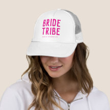 Hot Pink Chic Bribe Tribe Bridesmaid