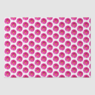 Hot Pink Daisy Blumengewebe Papier