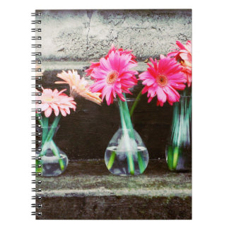 Hot Pink Daisy Notizblock