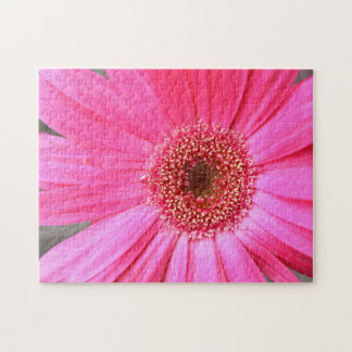 Hot Pink Daisy Puzzle