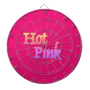 Hot Pink Dartboard Dartscheibe