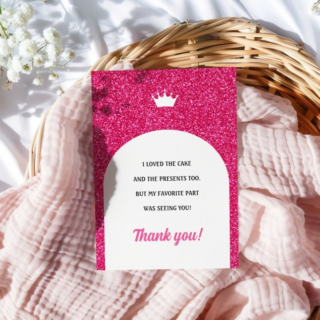Hot Pink Doll Card, Fashion Doll Danke Karte (Von Creator hochgeladen)