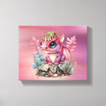 Hot Pink Dragon Girl Baby Dusche Custom Geschenk