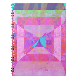 Hot Pink Dream #1 Mixed Media Spiral Notebook Notizblock