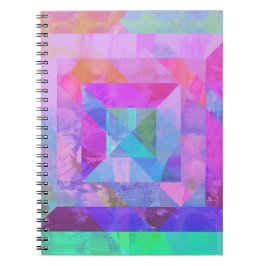 Hot Pink Dream #1 Mixed Media Spiral Notebook Notizblock