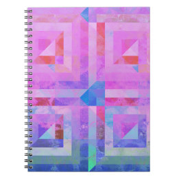 Hot Pink Dream #2 Mixed Media Spiral Notebook Notizblock