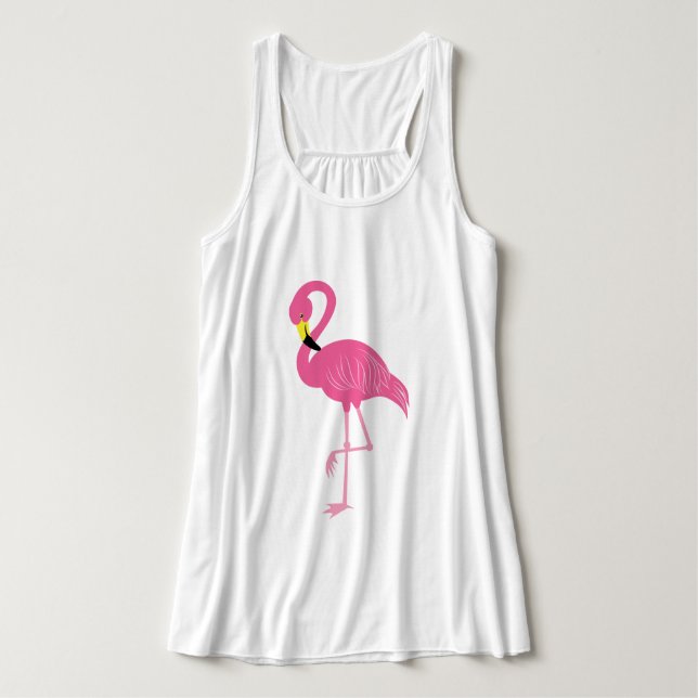 Hot Pink Flamingo Sweatshirt (Design Vorderseite)