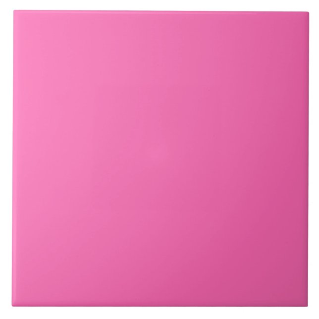 Hot Pink Fliese (Vorderseite)