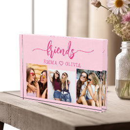 Hot Pink Friends 3 Foto Freundschaftskollektion