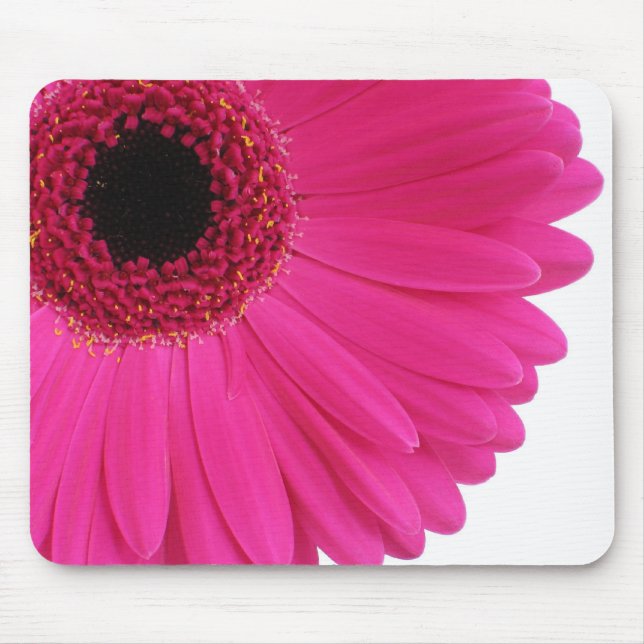 Hot Pink Gerbera Mousepad (Vorne)