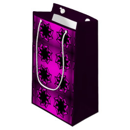 Hot Pink Gradient Star Bow Kleine Geschenktüte