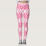 Hot Pink Grunge Harlequin Pattern Leggings<br><div class="desc">Stilvolle,  rustikale und einzigartige Leggings mit rosa und weißem Grunge Harlequin-Muster. Andere Farben sind verfügbar.</div>