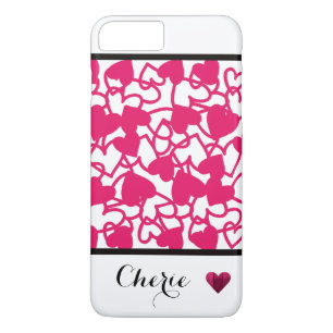 Hot Pink Heart Phone Case
